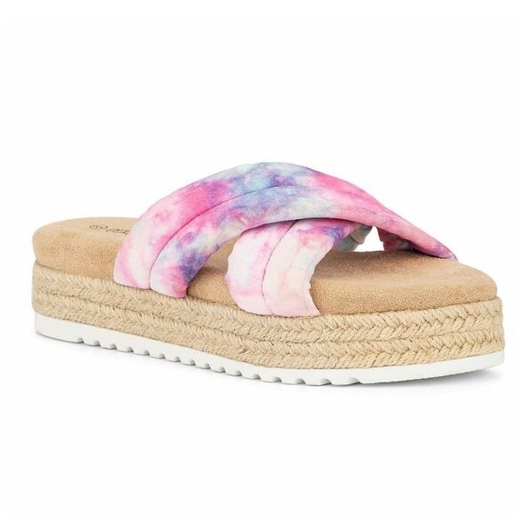 BRAND NEW OLIVIA MILLER RIVER WOMEN"S  PLASFORM  ESPADRILLE SANDAL - Picture 2 of 16